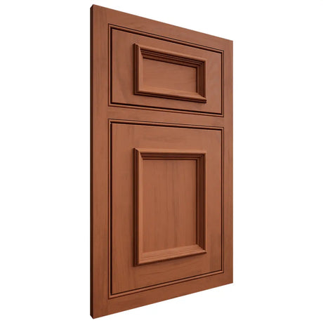 Shiloh Cabinetry Beaded Inset Charleston Maple Plain Cut Spice Door