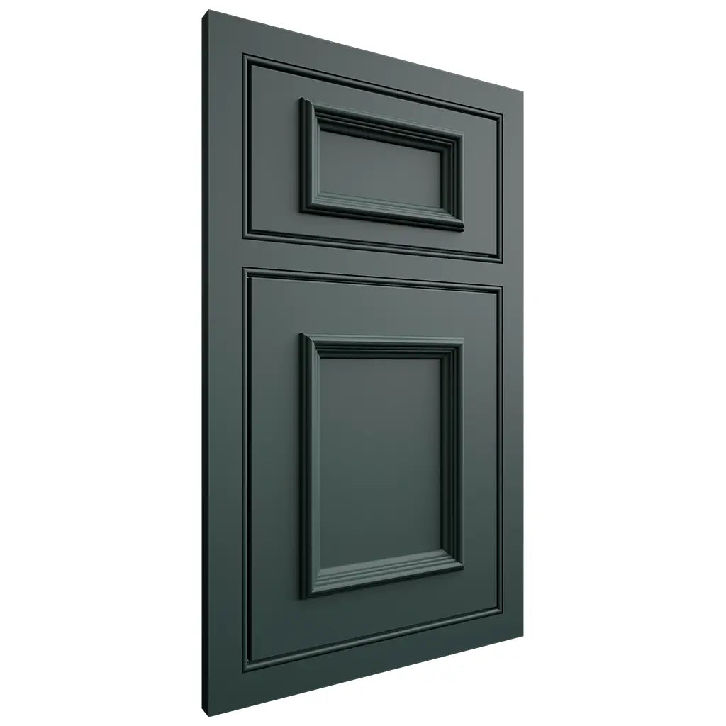 Shiloh Cabinetry Beaded Inset Charleston Paintable Billiard Green Door