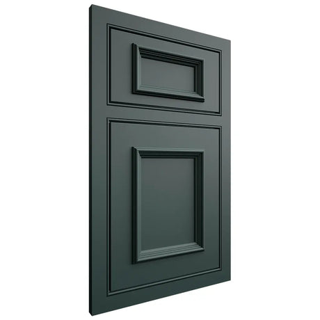 Shiloh Cabinetry Beaded Inset Charleston Paintable Billiard Green Door