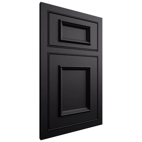 Shiloh Cabinetry Beaded Inset Charleston Paintable Black Door