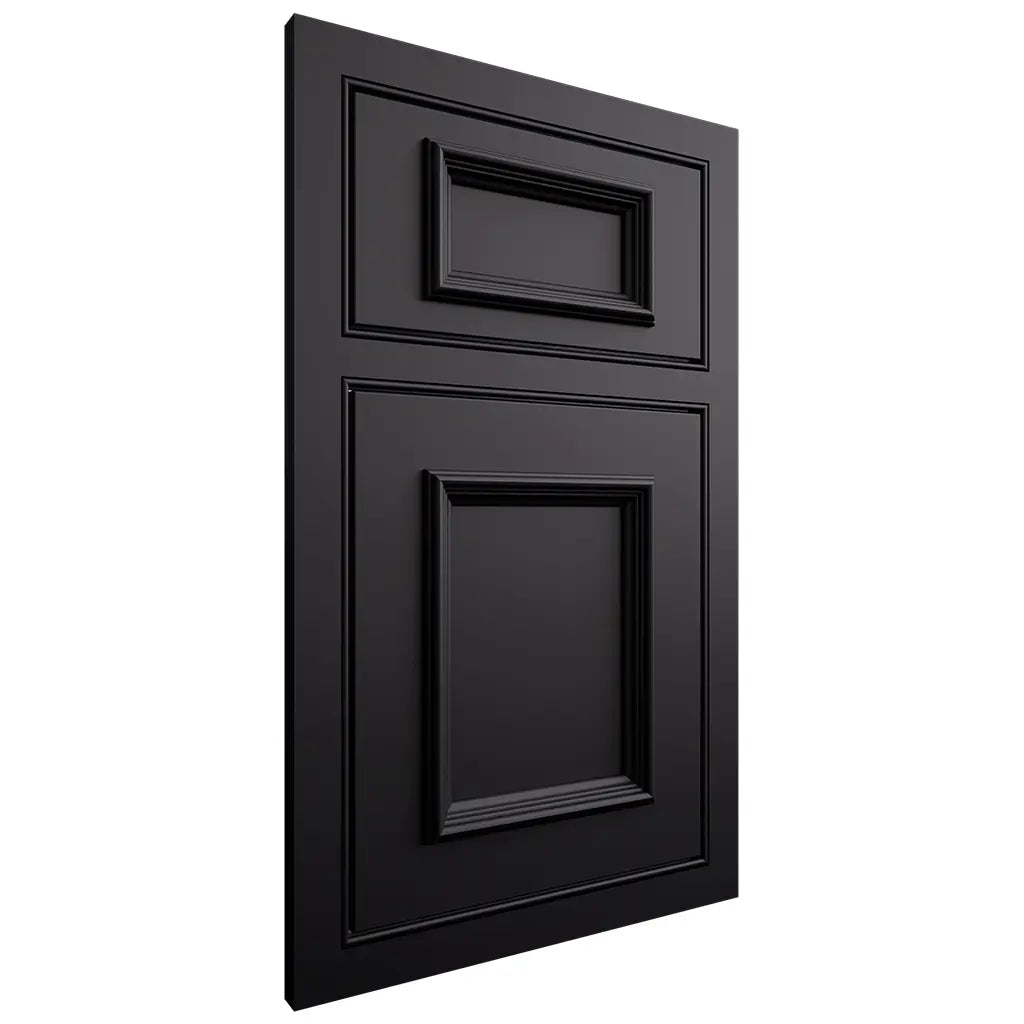 Shiloh Cabinetry Beaded Inset Charleston Paintable Black Door