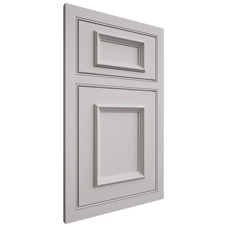 Shiloh Cabinetry Beaded Inset Charleston Paintable Light French Gray Door