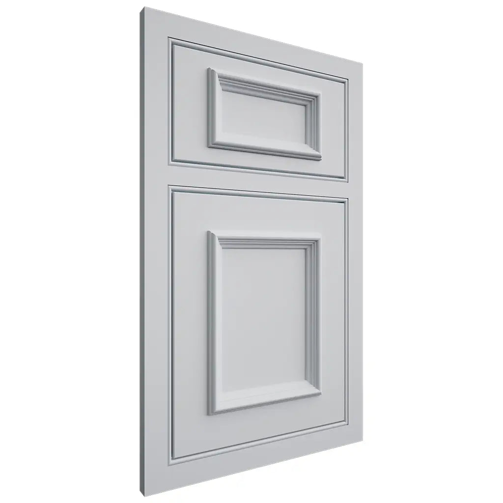 Shiloh Cabinetry Beaded Inset Charleston Paintable Niebla Azul Door