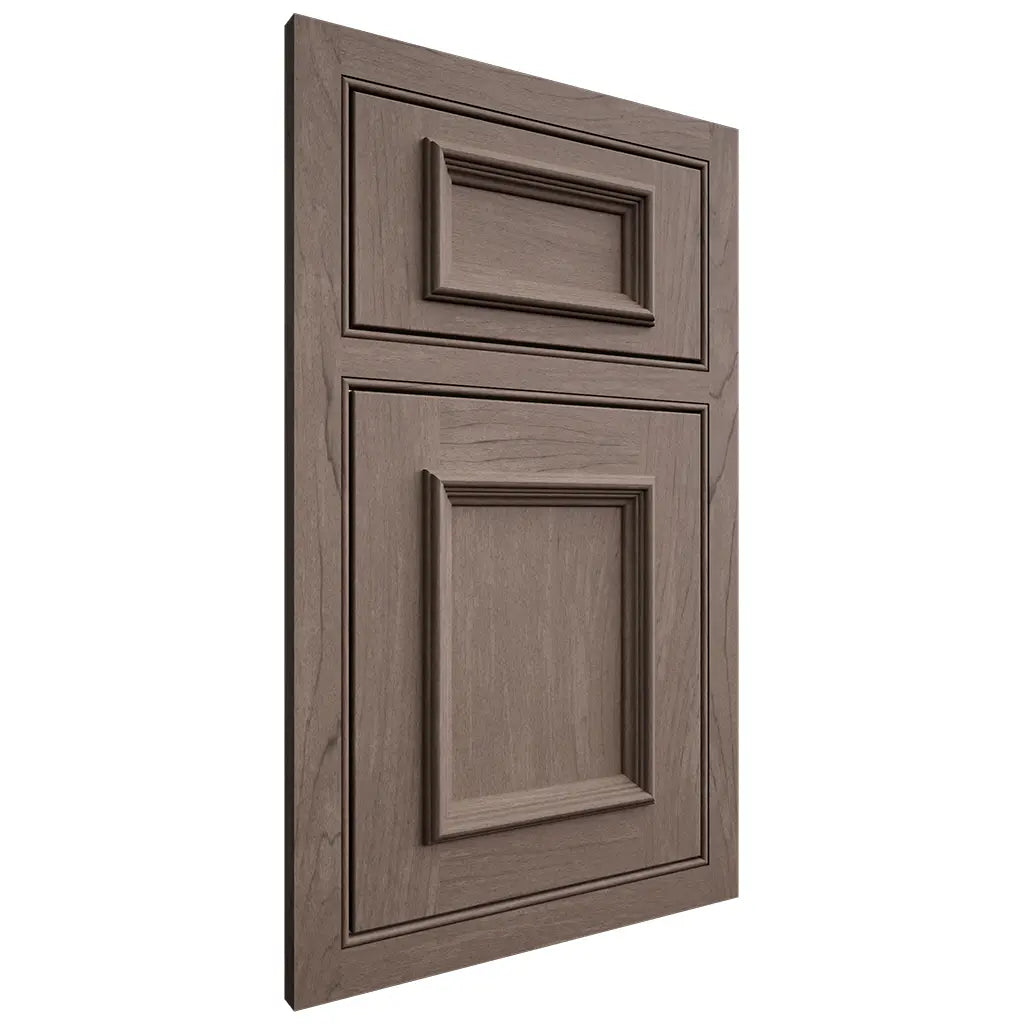 Shiloh Cabinetry Beaded Inset Charleston Poplar Plain Cut River Rock Door