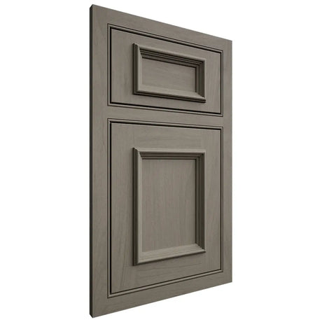 Shiloh Cabinetry Beaded Inset Charleston Poplar Plain Cut Thyme Door
