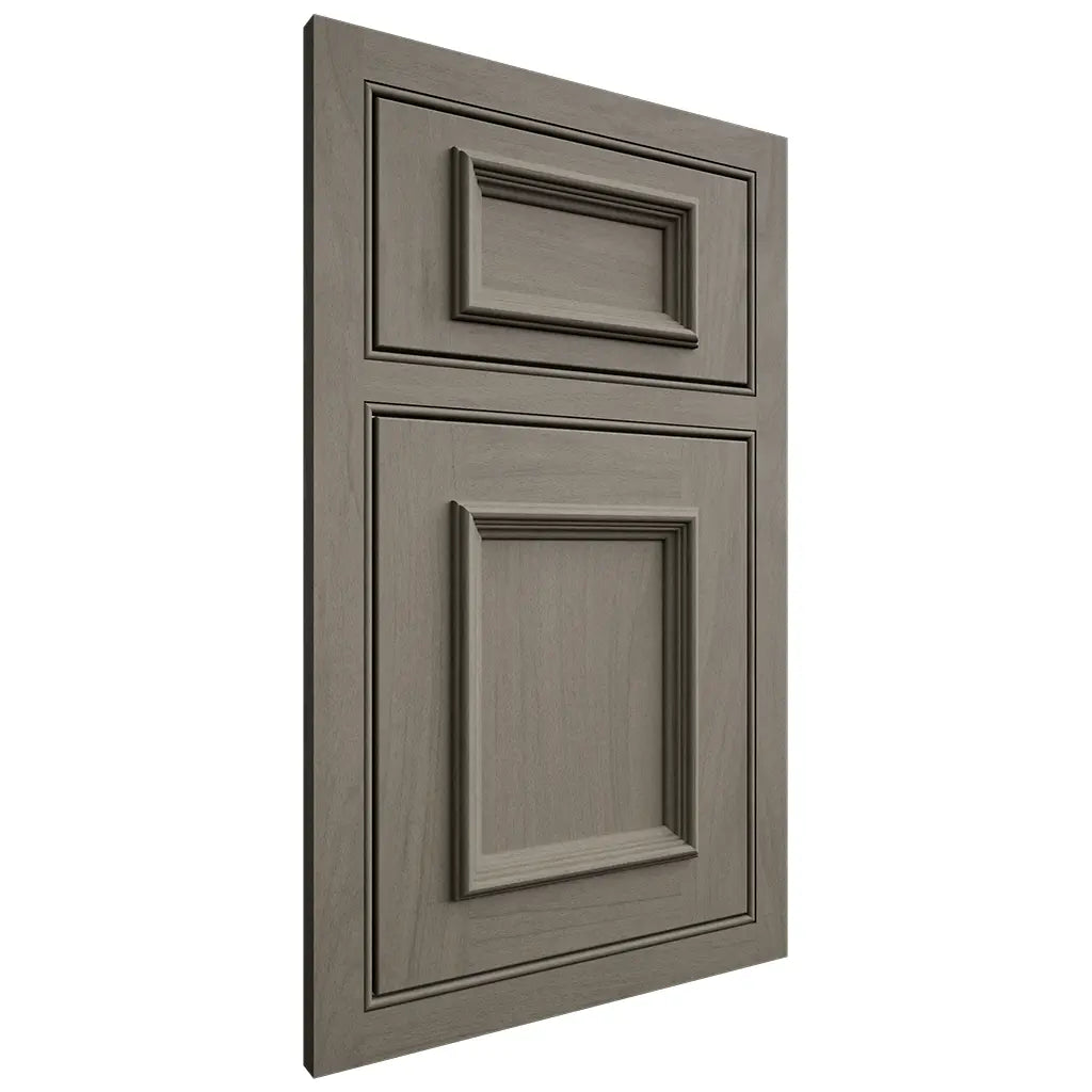 Shiloh Cabinetry Beaded Inset Charleston Poplar Plain Cut Thyme Door