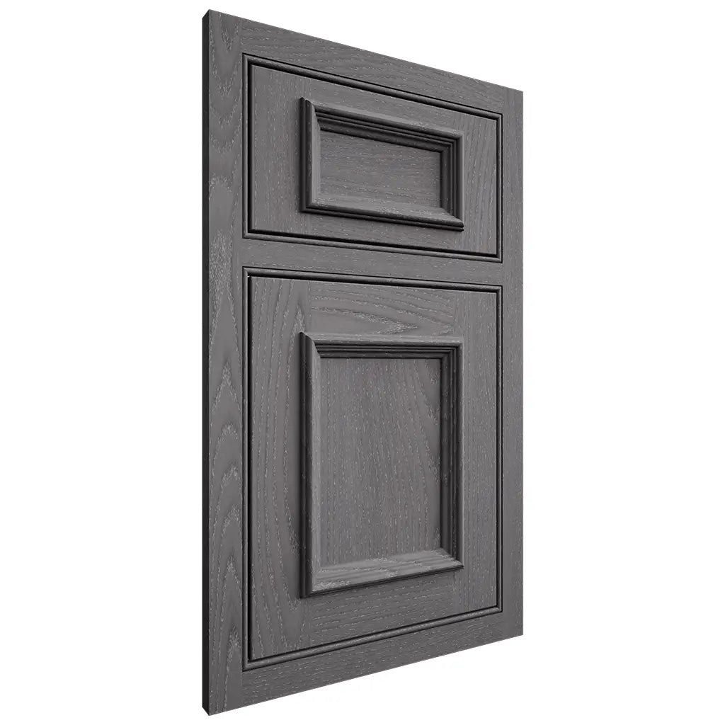 Shiloh Cabinetry Beaded Inset Charleston Red Oak Plain Cut Cadet Door