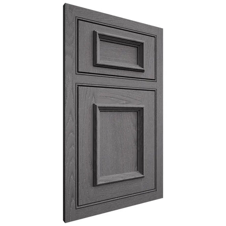 Shiloh Cabinetry Beaded Inset Charleston Red Oak Plain Cut Cadet Door