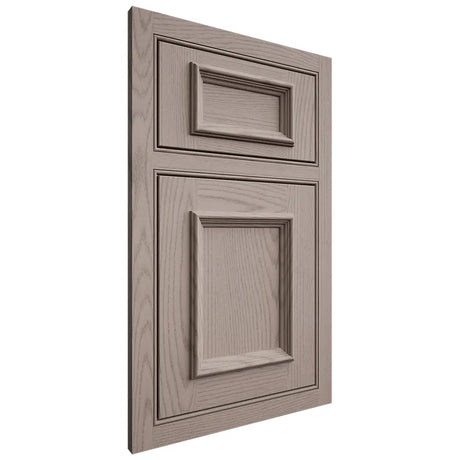 Shiloh Cabinetry Beaded Inset Charleston Red Oak Plain Cut Sterling Door