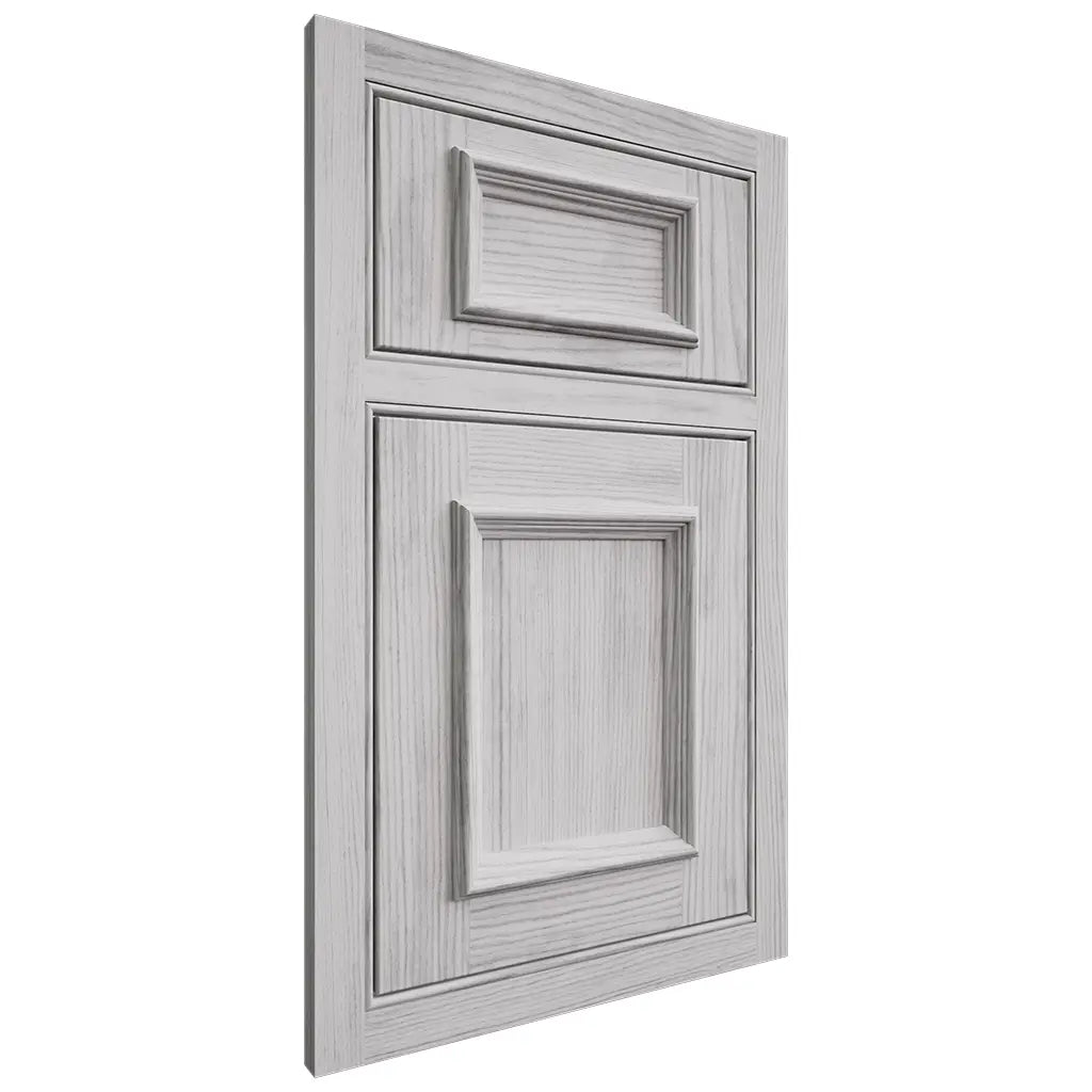 Shiloh Cabinetry Beaded Inset Charleston Walnut Plain Cut Stratus Door