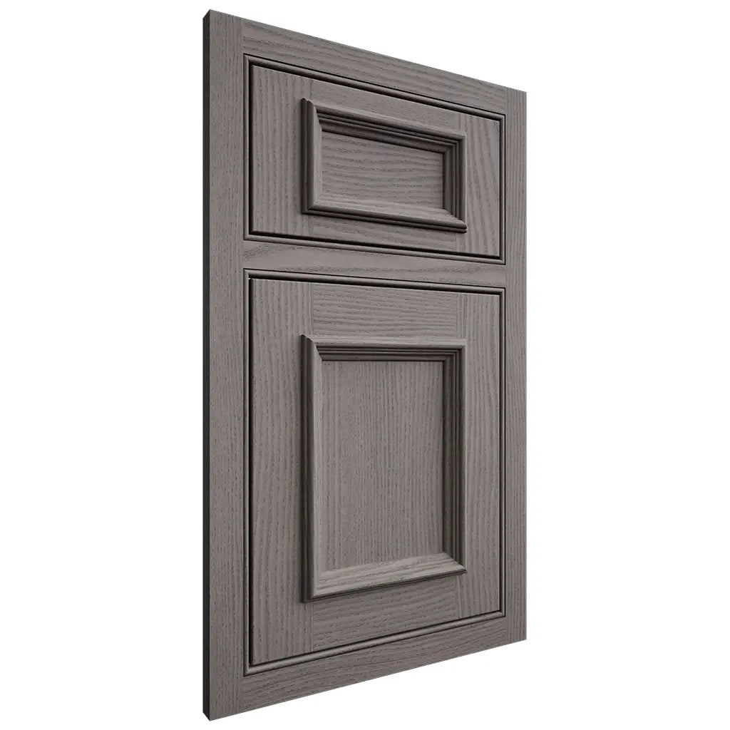 Shiloh Cabinetry Beaded Inset Charleston White Oak Plain Cut Flagstone Door