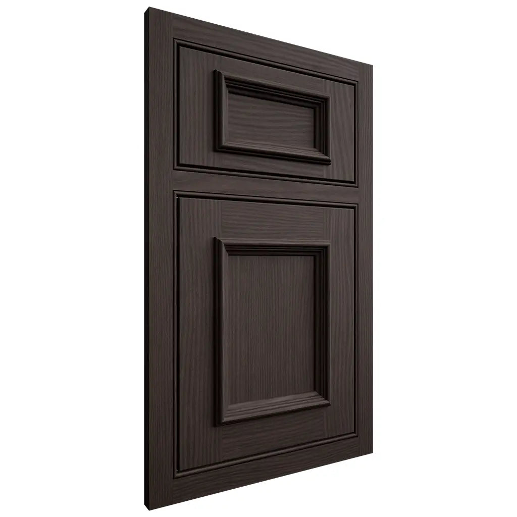 Shiloh Cabinetry Beaded Inset Charleston White Oak Plain Cut Morel Door