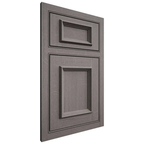 Shiloh Cabinetry Beaded Inset Charleston White Oak Quarter Sawn Flagstone Door