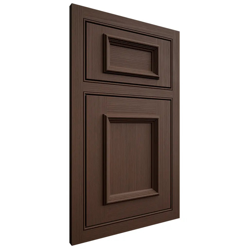 Shiloh Cabinetry Beaded Inset Charleston White Oak Rift Cut Braun Door