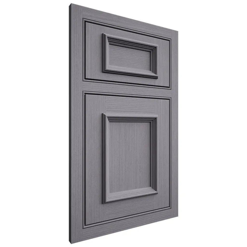 Shiloh Cabinetry Beaded Inset Charleston White Oak Rift Cut Cadet Door