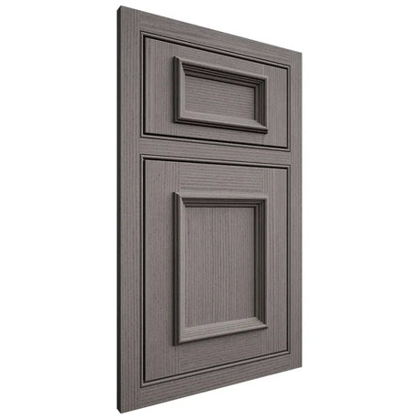 Shiloh Cabinetry Beaded Inset Charleston White Oak Rift Cut Flagstone Door