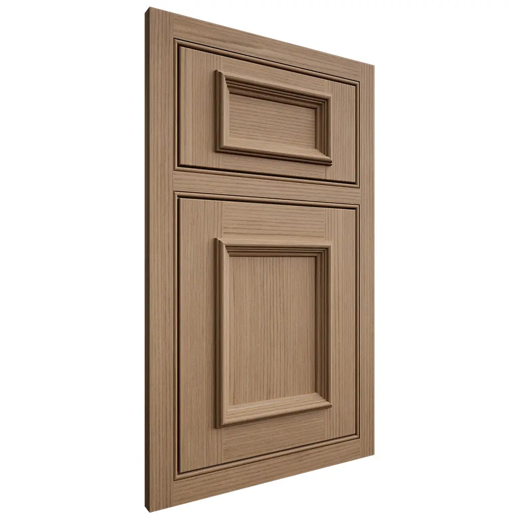 Shiloh Cabinetry Beaded Inset Charleston White Oak Rift Cut Natural Door