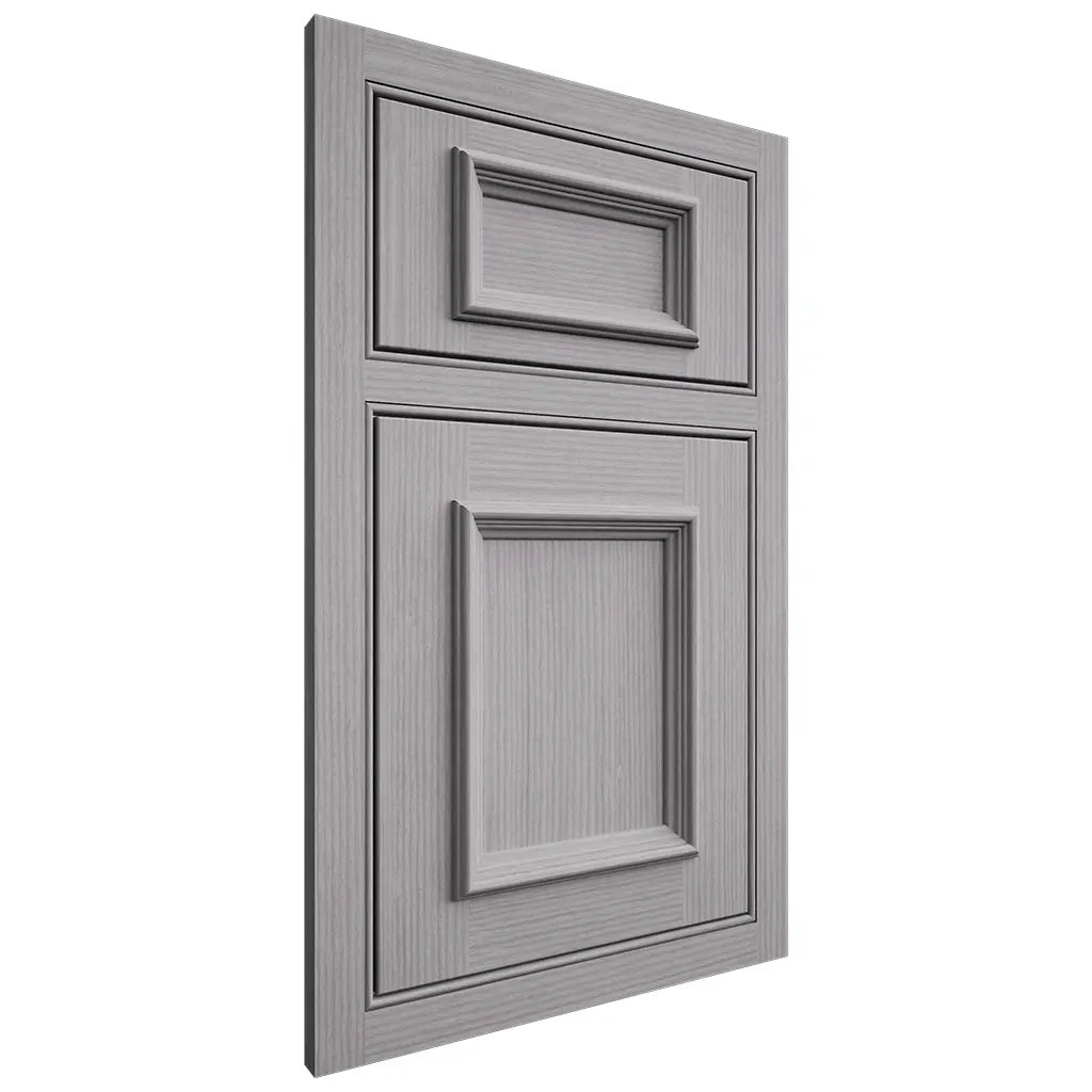 Shiloh Cabinetry Beaded Inset Charleston White Oak Rift Cut Stratus Door