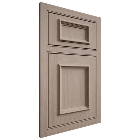 Shiloh Cabinetry Beaded Inset Charleston White Oak Rift Cut Whitewash Door