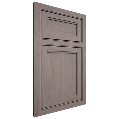 Shiloh Cabinetry Beaded Inset Concord Alder Plain Cut Stonehenge Door