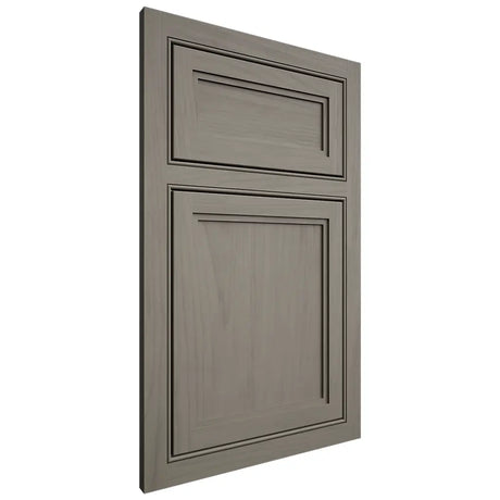 Shiloh Cabinetry Beaded Inset Concord Alder Plain Cut Thyme Door
