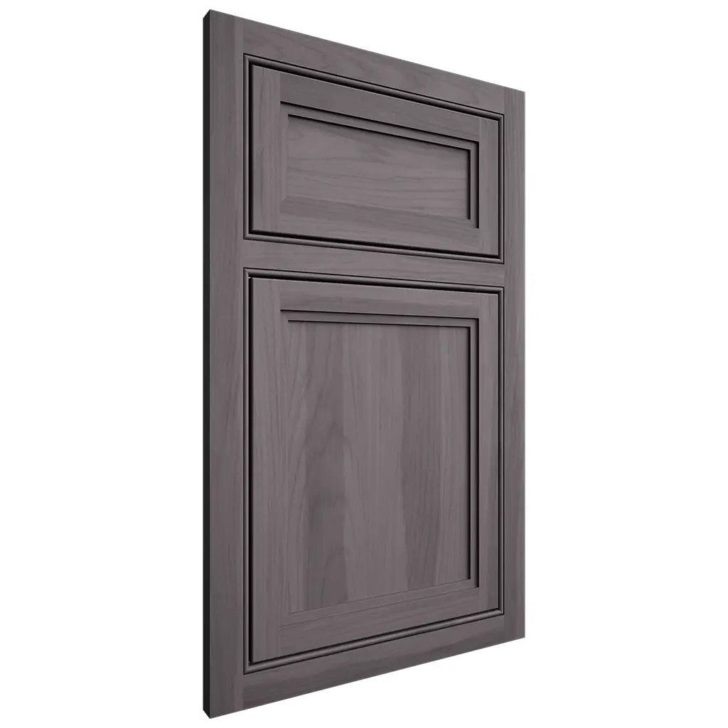Shiloh Cabinetry Beaded Inset Concord Hickory Plain Cut Cadet Door