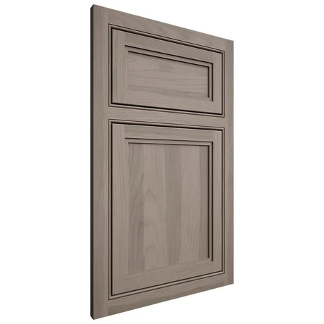 Shiloh Cabinetry Beaded Inset Concord Hickory Plain Cut Sterling Door