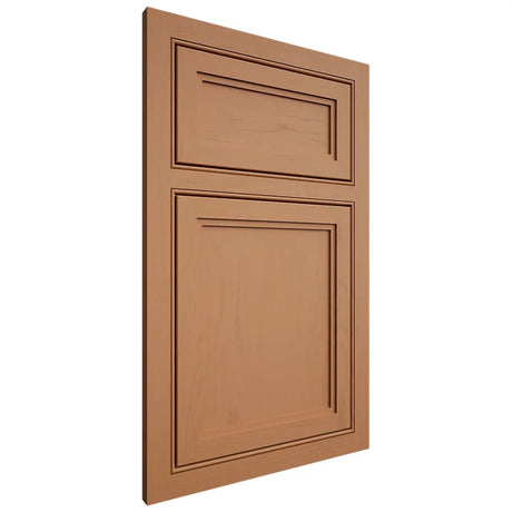 Shiloh Cabinetry Beaded Inset Concord Maple Plain Cut Cashmere Door