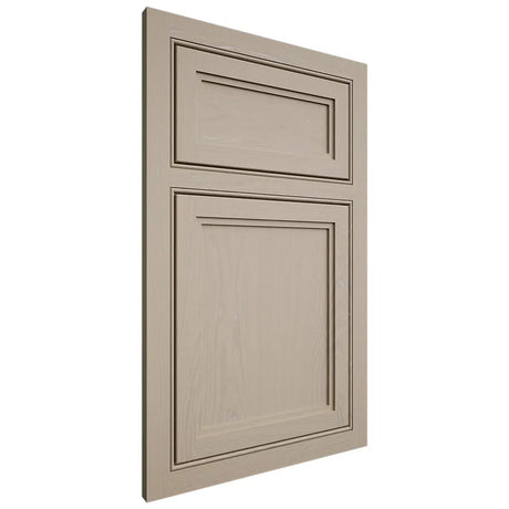 Shiloh Cabinetry Beaded Inset Concord Maple Plain Cut Pebble Door