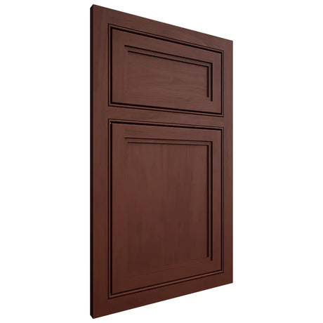 Shiloh Cabinetry Beaded Inset Concord Maple Plain Cut Sable Door