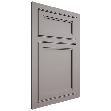 Shiloh Cabinetry Beaded Inset Concord Paintable Dovetail Gray Door