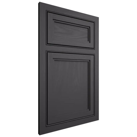 Shiloh Cabinetry Beaded Inset Concord Poplar Plain Cut Cadet Door