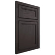 Shiloh Cabinetry Beaded Inset Concord Poplar Plain Cut Carbon Door