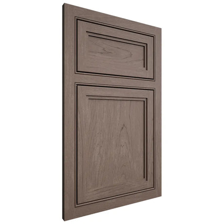 Shiloh Cabinetry Beaded Inset Concord Poplar Plain Cut River Rock Door
