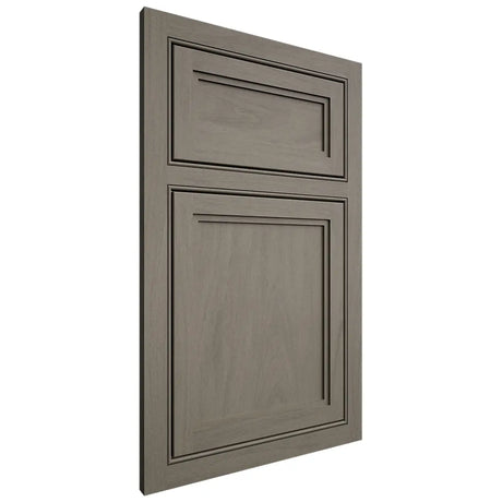 Shiloh Cabinetry Beaded Inset Concord Poplar Plain Cut Thyme Door