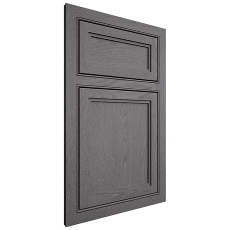 Shiloh Cabinetry Beaded Inset Concord Red Oak Plain Cut Cadet Door