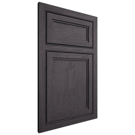 Shiloh Cabinetry Beaded Inset Concord Red Oak Plain Cut Harbor Door