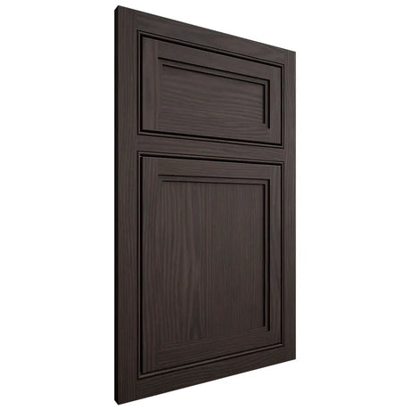 Shiloh Cabinetry Beaded Inset Concord White Oak Plain Cut Morel Door
