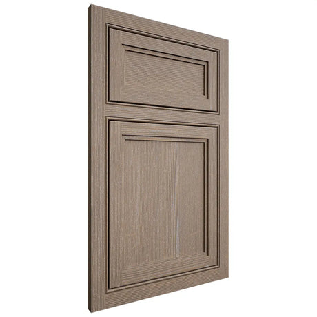 Shiloh Cabinetry Beaded Inset Concord White Oak Quarter Sawn Almond Door