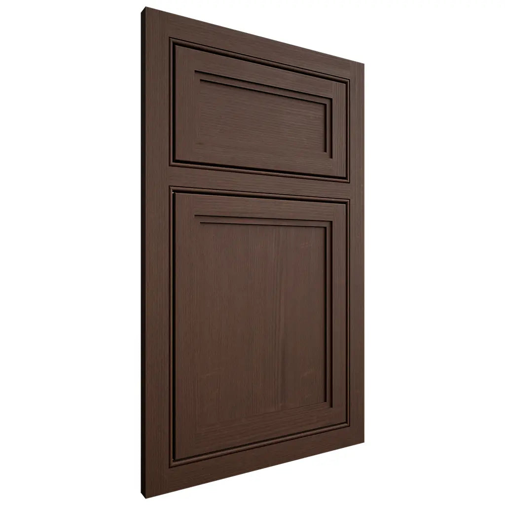 Shiloh Cabinetry Beaded Inset Concord White Oak Quarter Sawn Braun Door