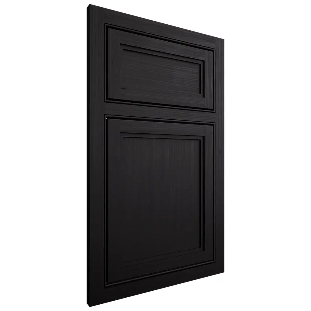 Shiloh Cabinetry Beaded Inset Concord White Oak Quarter Sawn Ink Door