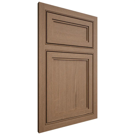 Shiloh Cabinetry Beaded Inset Concord White Oak Quarter Sawn Medium Door
