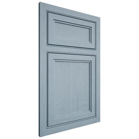 Shiloh Cabinetry Beaded Inset Concord White Oak Quarter Sawn Sky Door