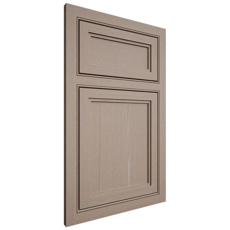 Shiloh Cabinetry Beaded Inset Concord White Oak Quarter Sawn Whitewash Door