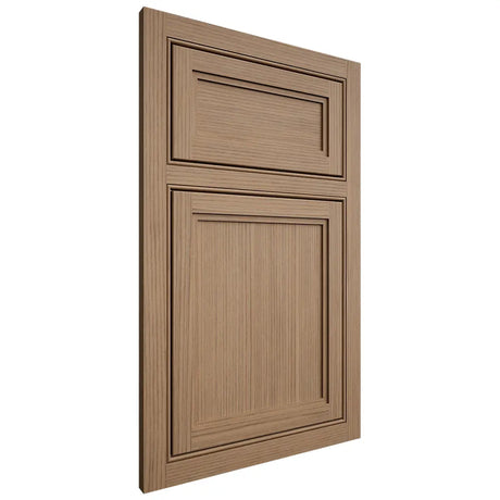 Shiloh Cabinetry Beaded Inset Concord White Oak Rift Cut Natural Door