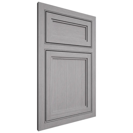 Shiloh Cabinetry Beaded Inset Concord White Oak Rift Cut Stratus Door