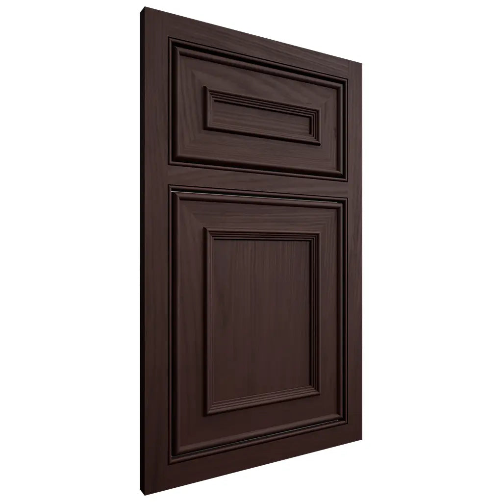Shiloh Cabinetry Beaded Inset Dalton Alder Plain Cut Bistre Door