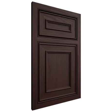 Shiloh Cabinetry Beaded Inset Dalton Alder Plain Cut Bistre Door