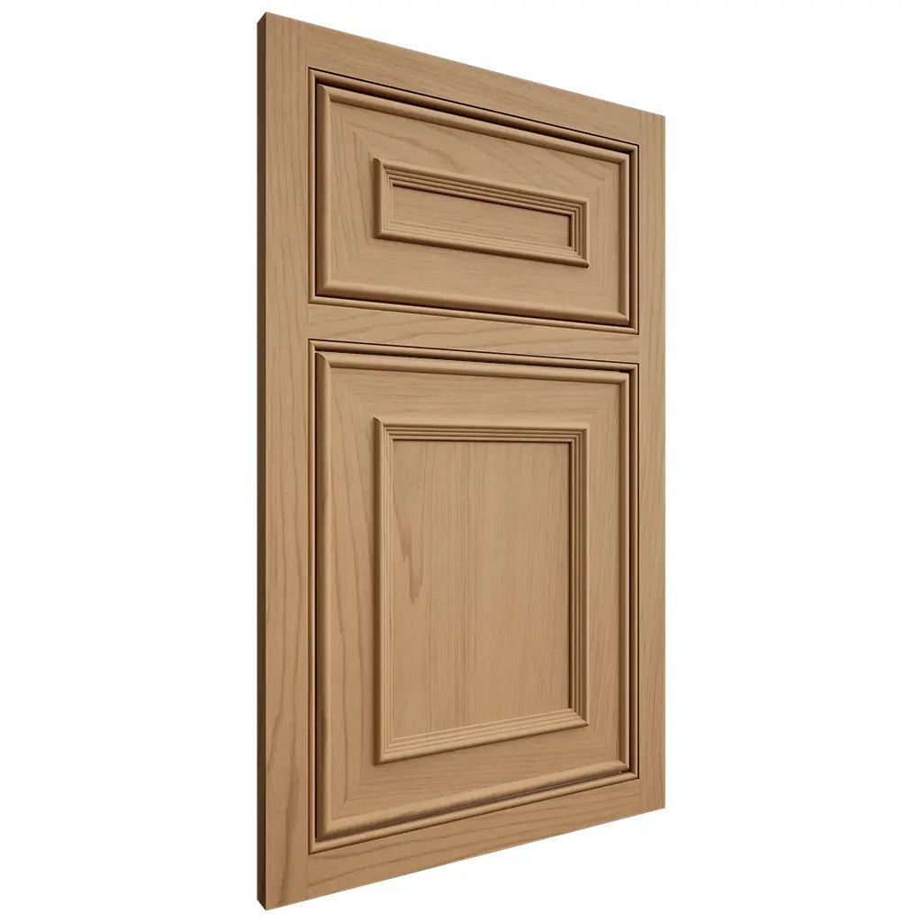 Shiloh Cabinetry Beaded Inset Dalton Alder Plain Cut Natural Door