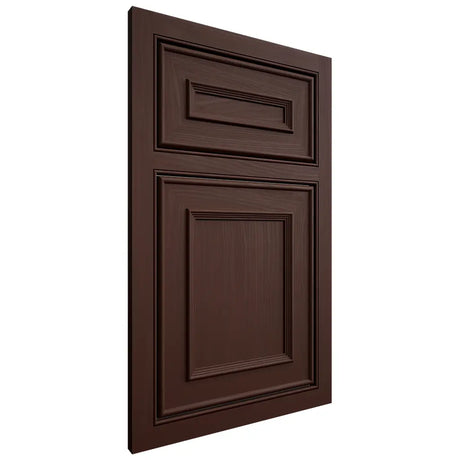 Shiloh Cabinetry Beaded Inset Dalton Alder Plain Cut Umber Door